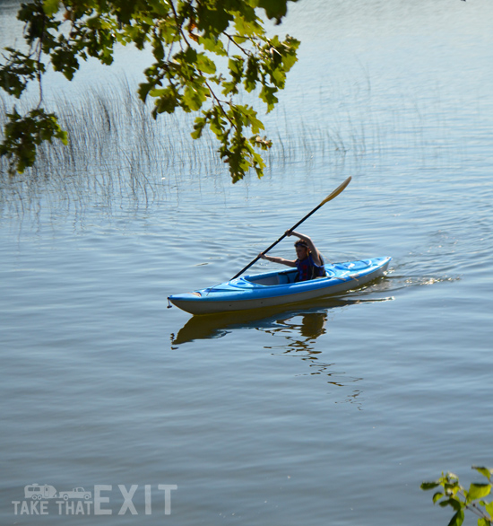 Liam-Kayaking-Lake