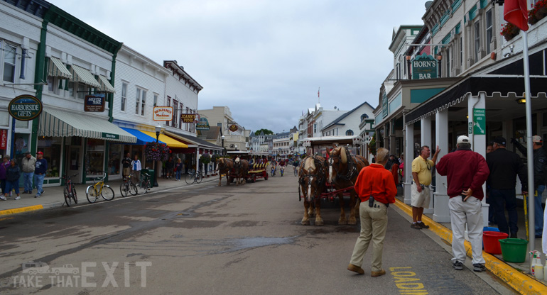 Mackinac-Island-Downtown