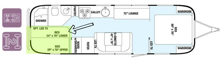 Airstream-Flying-Cloud-30-bunk-model-floorplan-bunks