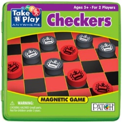Checkers-Magnetic-Game