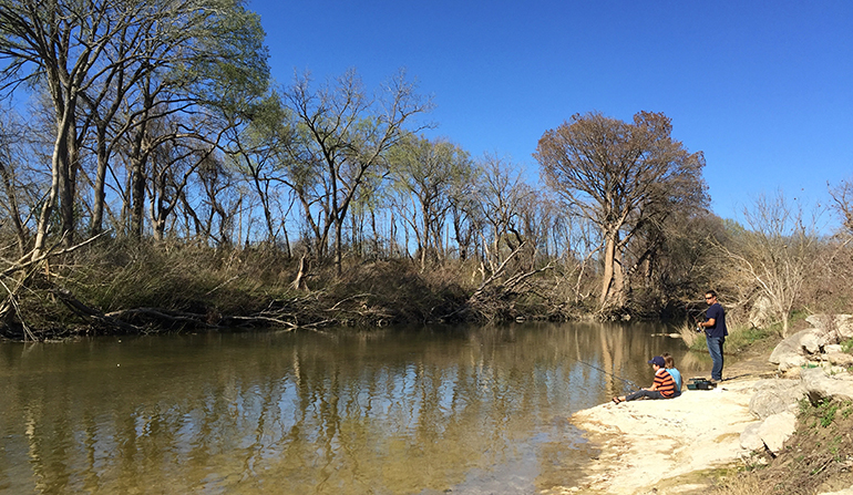 Fishing-McKinney-Falls-State-Park