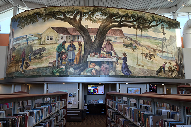 Mural-Artesia-Library