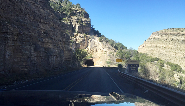 Tunnel-New-Mexico-Lincoln-Forest