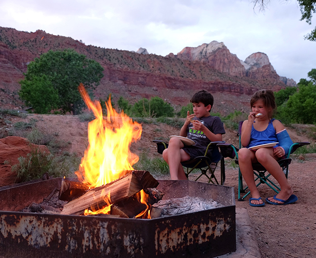 Smores-Campfire-Zion